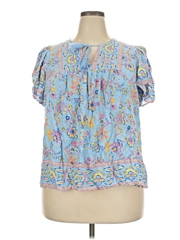Cato Short Sleeve Blouse (view 1)