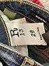 R13 Hearts Blue Jeans Size 28 waist - photo 7