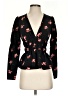 ASOS 100% Polyester Black Long Sleeve Blouse Size 0 - photo 1
