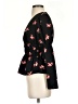 ASOS 100% Polyester Black Long Sleeve Blouse Size 0 - photo 5