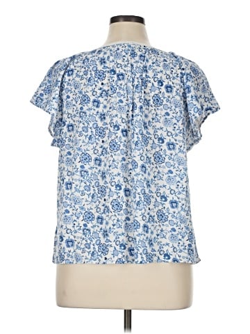 Lucky Brand Short Sleeve Blouse (view 2)