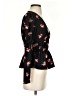 ASOS 100% Polyester Black Long Sleeve Blouse Size 0 - photo 4