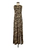 Chico's Animal Print Brown Casual Dress Size XS (00) - photo 1