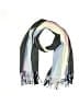 Marine Layer Stripes Color Block Gray Scarf One size - photo 1