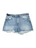 FRAME Denim Blue Denim Shorts Size 29 waist - photo 1