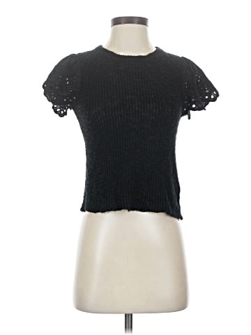 By Anthropologie Short Sleeve Turtleneck (view 1)
