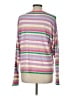 Marella Stripes Pink Pullover Sweater Size L - photo 2