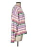 Marella Stripes Pink Pullover Sweater Size L - photo 4