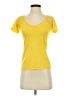 LA Made 100% Cotton Yellow Short Sleeve Top Size XS - photo 1