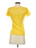LA Made 100% Cotton Yellow Short Sleeve Top Size XS - photo 2