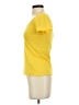LA Made 100% Cotton Yellow Short Sleeve Top Size XS - photo 5