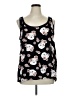 Torrid 100% Rayon Black Sleeveless Top Size 1X Plus (1) - photo 1