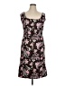 Mlle Gabrielle Paisley Floral Purple Casual Dress Size 14W - photo 1