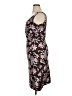 Mlle Gabrielle Paisley Floral Purple Casual Dress Size 14W - photo 5
