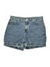 Faded Glory Blue Denim Shorts Size 4 - photo 1