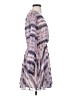 Bebe 100% Polyester Print White Casual Dress Size S - photo 4