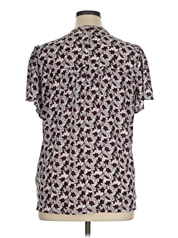 Ann Taylor LOFT Short Sleeve Blouse (view 2)