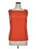 Cj Banks Orange Sleeveless Blouse Size 1X - photo 1