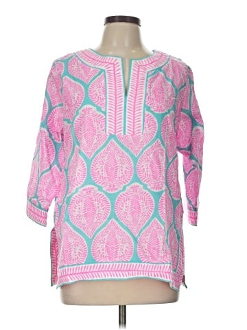 Gretchen Scott Designs 3/4 Sleeve Blouse (view 1)