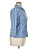 J. McLaughlin Blue 3/4 Sleeve Button-Down Shirt Size XL - photo 4