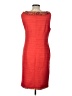 Talbots Tweed Red Cocktail Dress Size 12 - photo 2