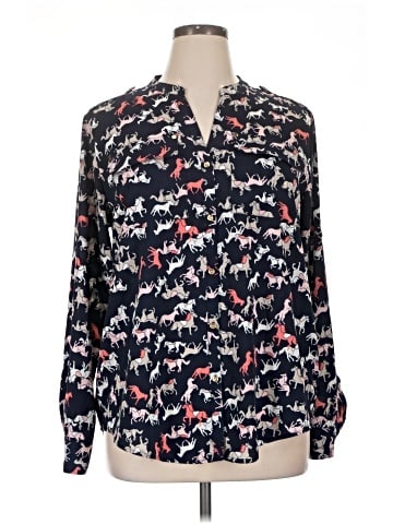 Charter Club Long Sleeve Blouse (view 1)