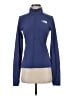The North Face 100% Polyester Blue Track Jacket Size S - photo 1