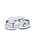 Kate Spade New York White Blue Flip Flops Size 9-10 - photo 2