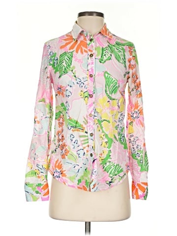 Lilly Pulitzer For Target Long Sleeve Blouse (view 1)