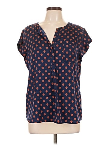 Liz Claiborne Short Sleeve Blouse (view 1)