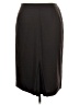 Talbots Solid Black Wool Skirt Size 18 - photo 2
