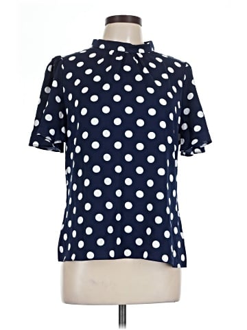 Allegra K Short Sleeve Turtleneck (view 1)