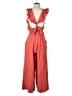 Ulla Johnson Solid Red Jumpsuit Size 4 - photo 2