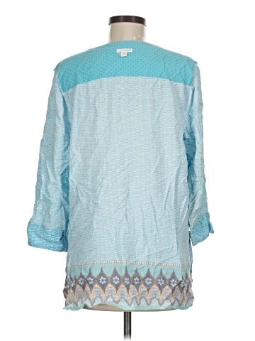 J.Jill 3/4 Sleeve Blouse (view 2)