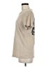 Canvas 100% Cotton Tan Short Sleeve Top Size M - photo 5