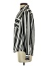 Express 100% Polyester Stripes Black Long Sleeve Blouse Size XS - photo 5