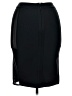 Akira Solid Black Casual Skirt Size XL - photo 2