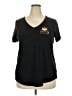 Torrid Black Short Sleeve T-Shirt Size 2X Plus (2) - photo 1