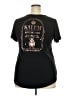 Torrid Black Short Sleeve T-Shirt Size 2X Plus (2) - photo 2