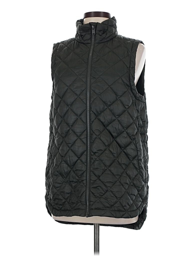 Pre-owned Athleta Vest In Black