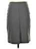 Bebe Solid Gray Formal Skirt Size 4 - photo 1