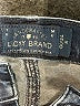 Lucky Brand Hearts Blue Jeans Size 00 - photo 7
