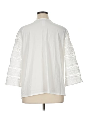 Alfred Dunner 3/4 Sleeve Blouse (view 2)