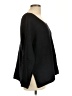 Eileen Fisher 100% Organic Cotton Black Pullover Sweater Size L - photo 4