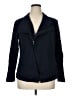Christopher & Banks Solid Blue Blazer Size XL - photo 1