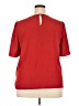 Vince Camuto 100% Polyester Red Short Sleeve Top Size XXL - photo 2
