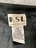 KSL 100% Polyester Polka Dots Black Tuxedo Vest Size 24W - photo 6
