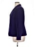 DressBarn 100% Polyester Purple Blazer Size 16 - photo 5