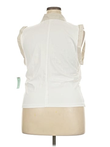 Pilcro Sleeveless Button-Down Shirt (view 2)