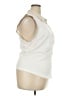 Pilcro Ivory Sleeveless Button-Down Shirt Size 2X - photo 4